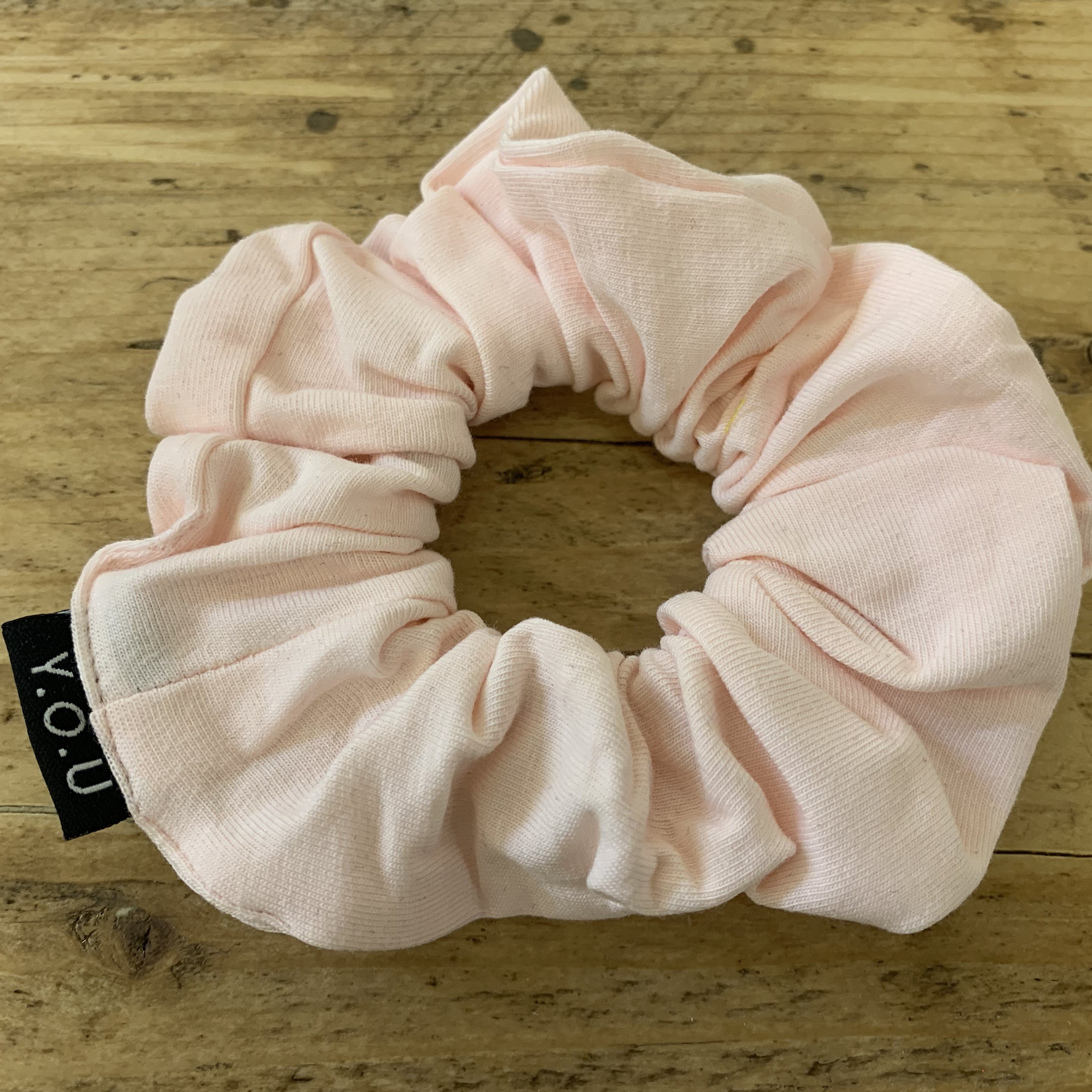 Y.O.U Organic Cotton Scrunchies with Eco Elastic - plain colours