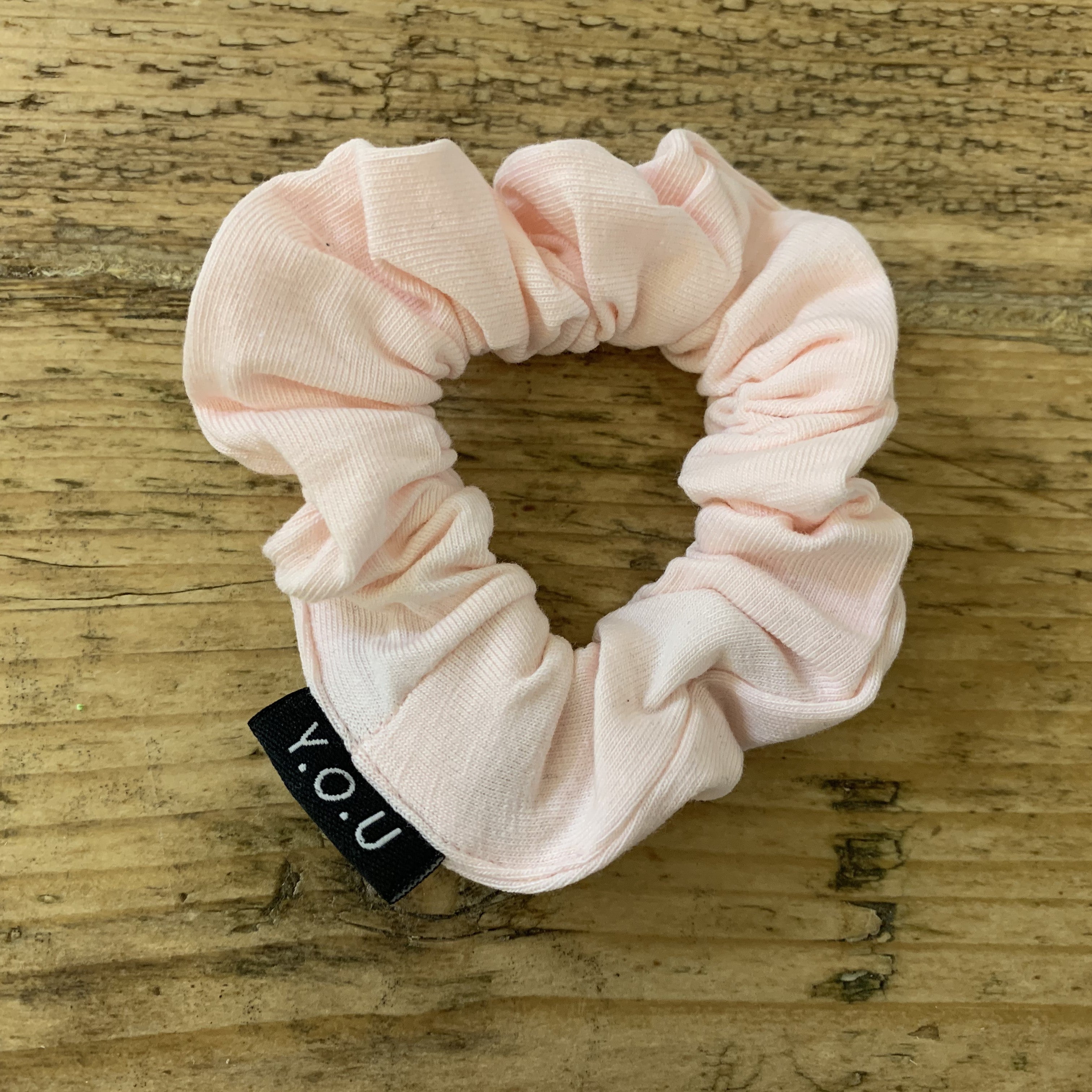 Y.O.U Organic Cotton Scrunchies with Eco Elastic - plain colours