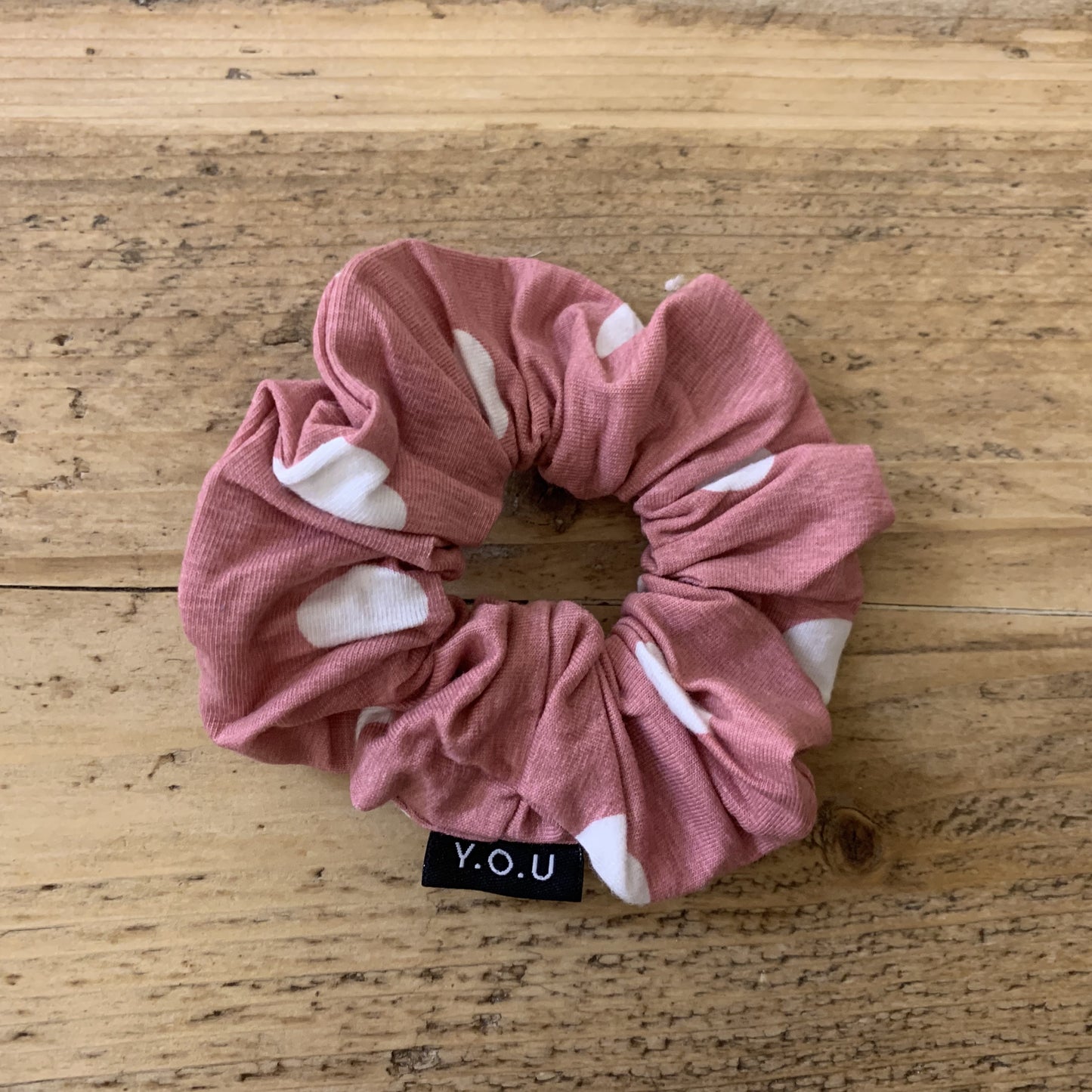 Y.O.U Organic Cotton Scrunchies with Eco Elastic - pastel patterns