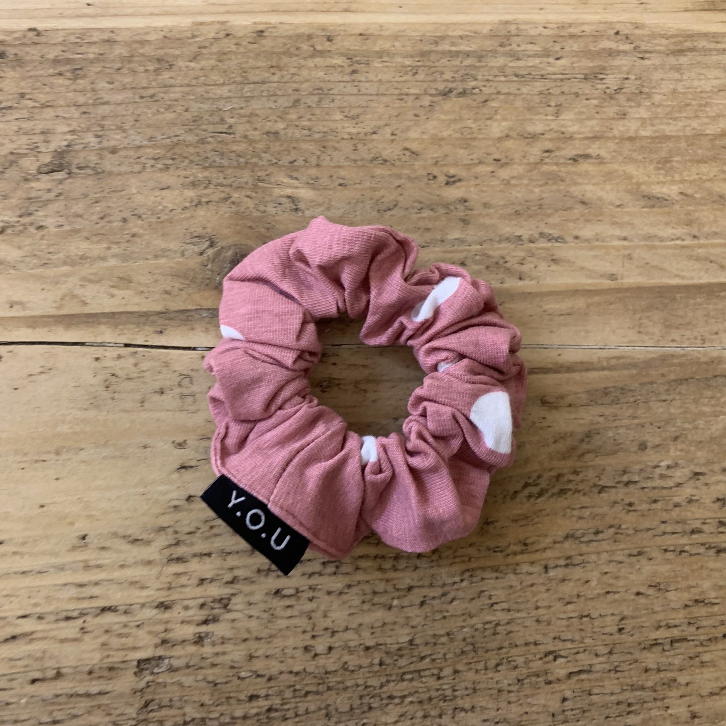 Y.O.U Organic Cotton Scrunchies with Eco Elastic - pastel patterns