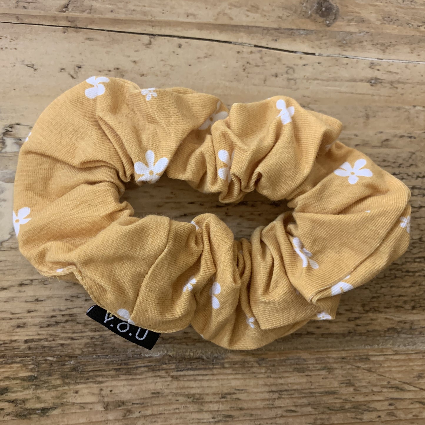 Y.O.U Organic Cotton Scrunchies with Eco Elastic - pastel patterns