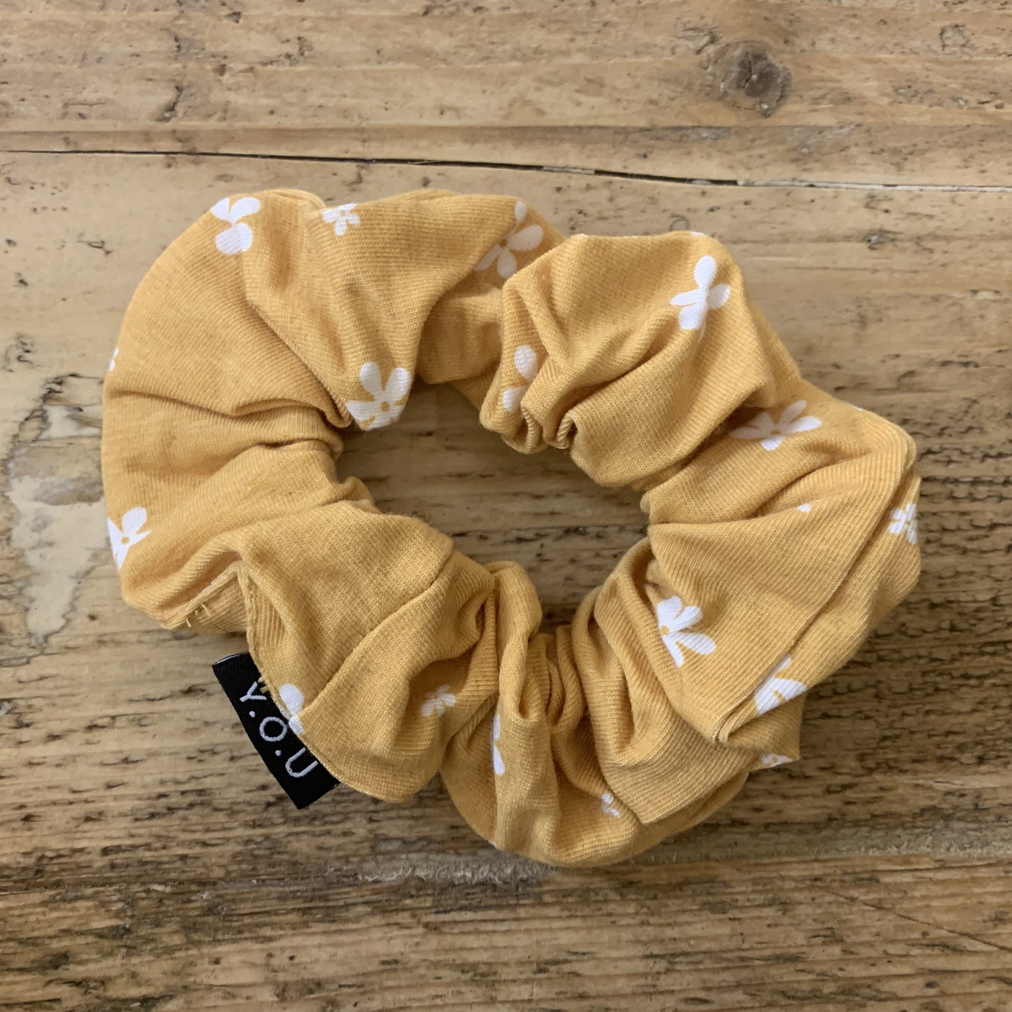 Y.O.U Organic Cotton Scrunchies with Eco Elastic - pastel patterns