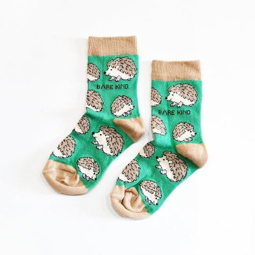 Bare Kind Bamboo Children's Socks - Save the Hedgehog - Y.O.U underwear
