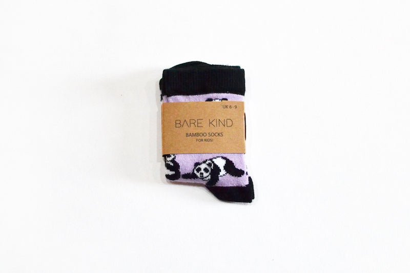 Bare Kind Bamboo Children's Socks - Save the Panda - Y.O.U underwear