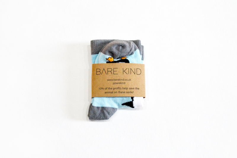 Bare Kind Bamboo Children's Socks - Save the Penguins - Y.O.U underwear