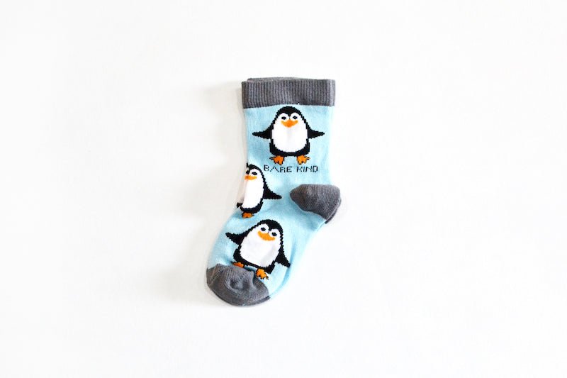 Bare Kind Bamboo Children's Socks - Save the Penguins - Y.O.U underwear