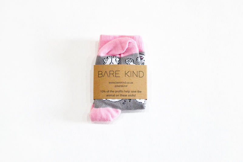 Bare Kind Bamboo Children's Socks - Save the Rabbits - Y.O.U underwear