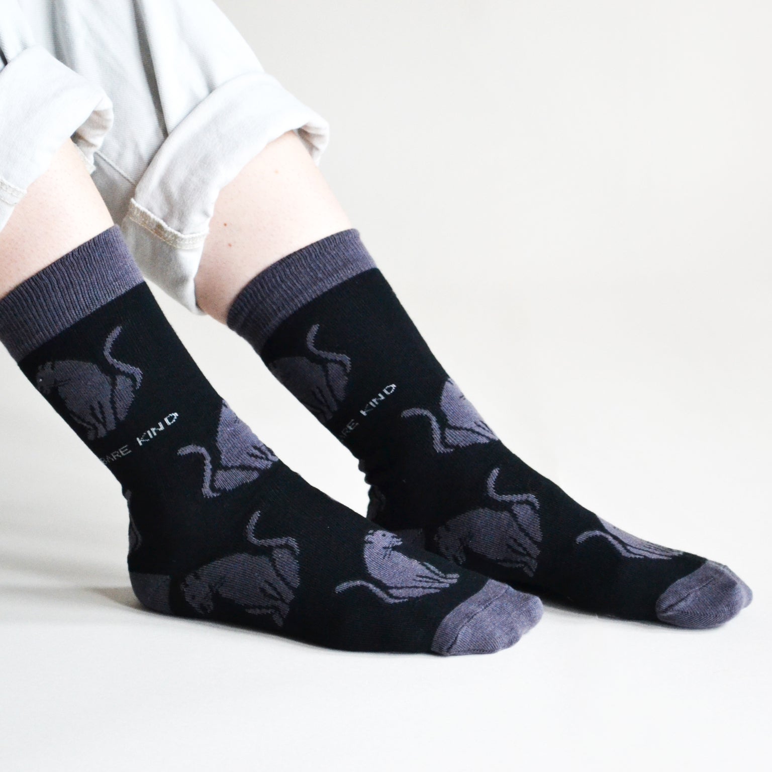Bare Kind Bamboo Socks - Save the Black Panther - Y.O.U underwear