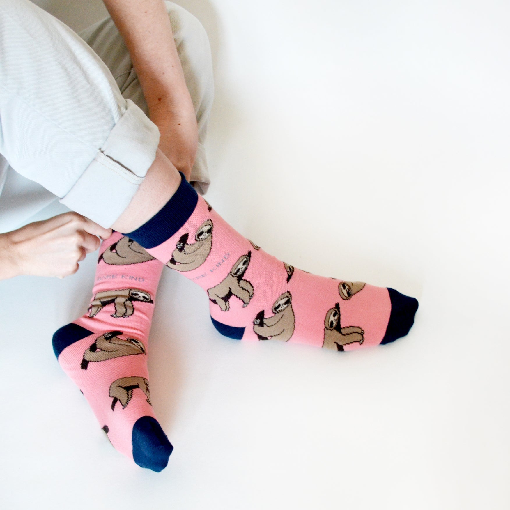 Bare Kind Bamboo Socks - Save the Sloth - Y.O.U underwear