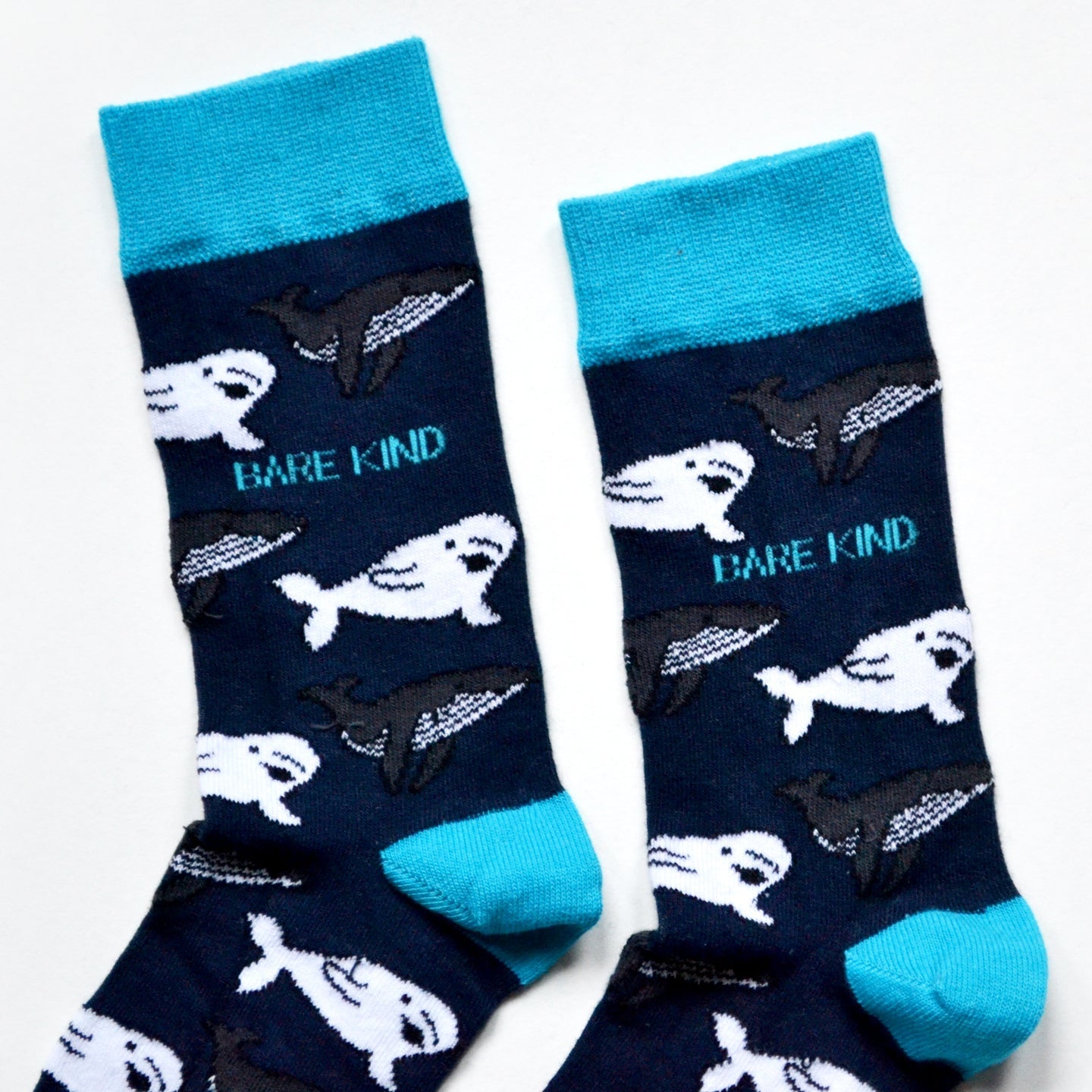 Bare Kind Bamboo Socks - Save the Whales - Y.O.U underwear