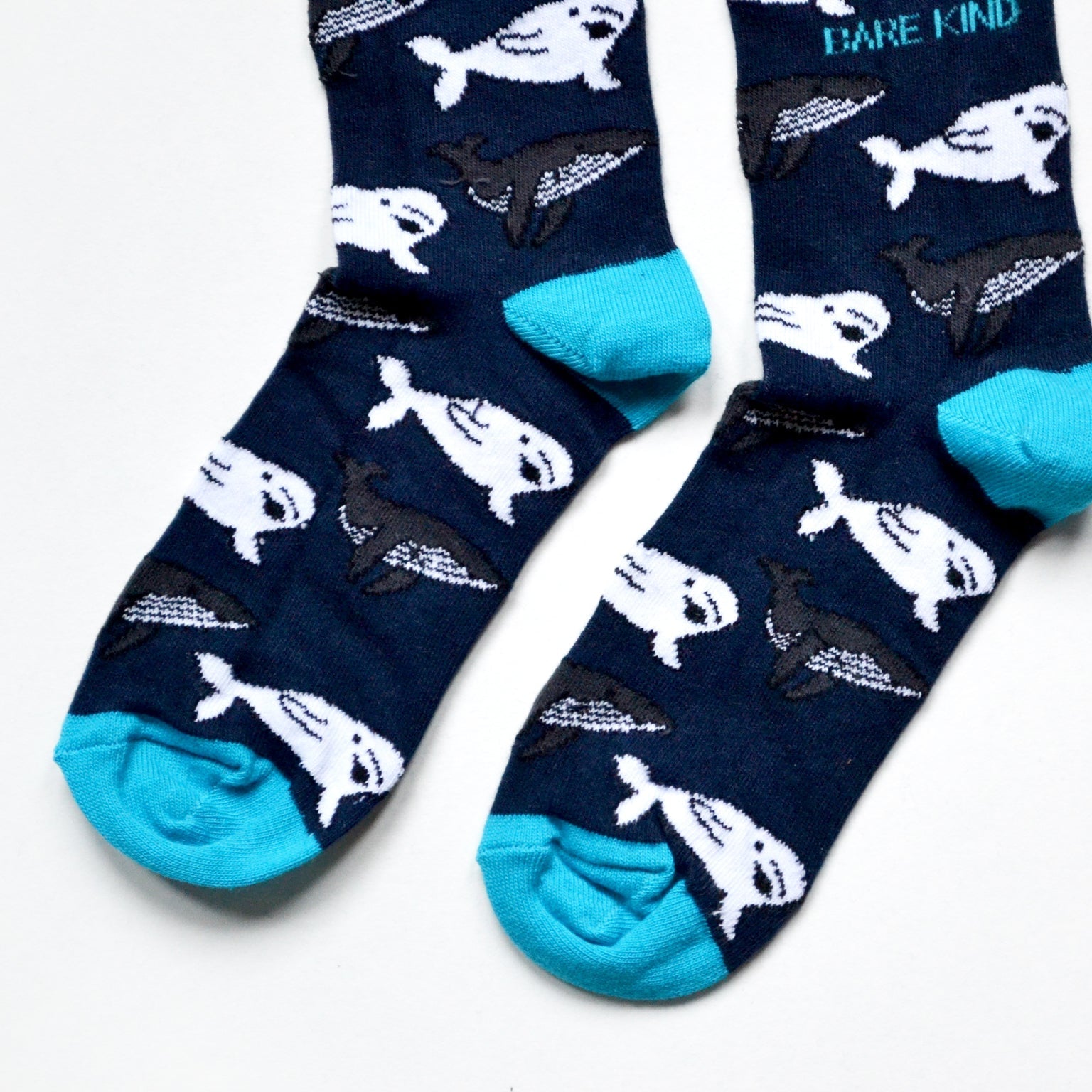 Bare Kind Bamboo Socks - Save the Whales - Y.O.U underwear