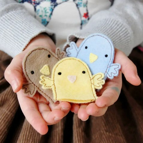 Make Your Own Bird Finger Puppets Craft Kit