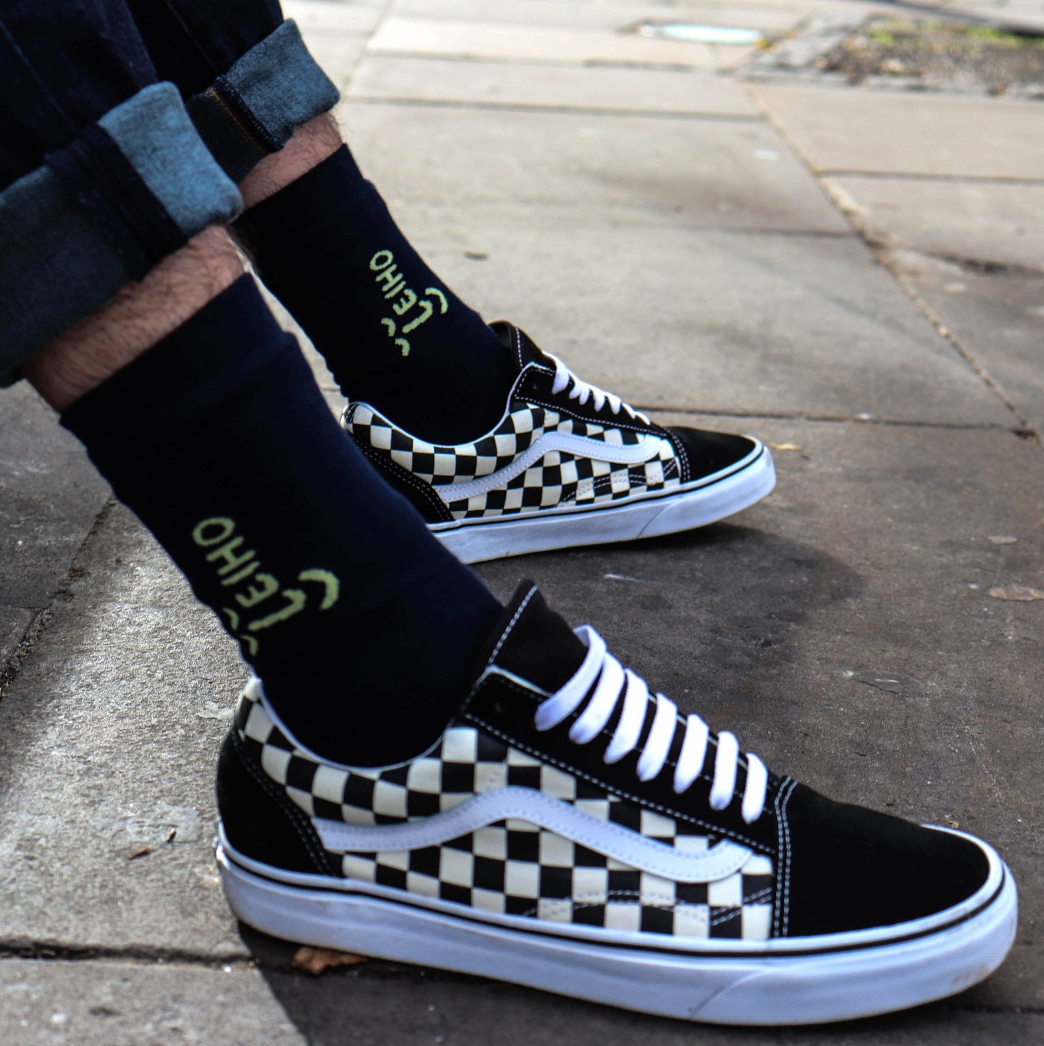 Leiho Bamboo Socks - Driving me Navy - Y.O.U underwear