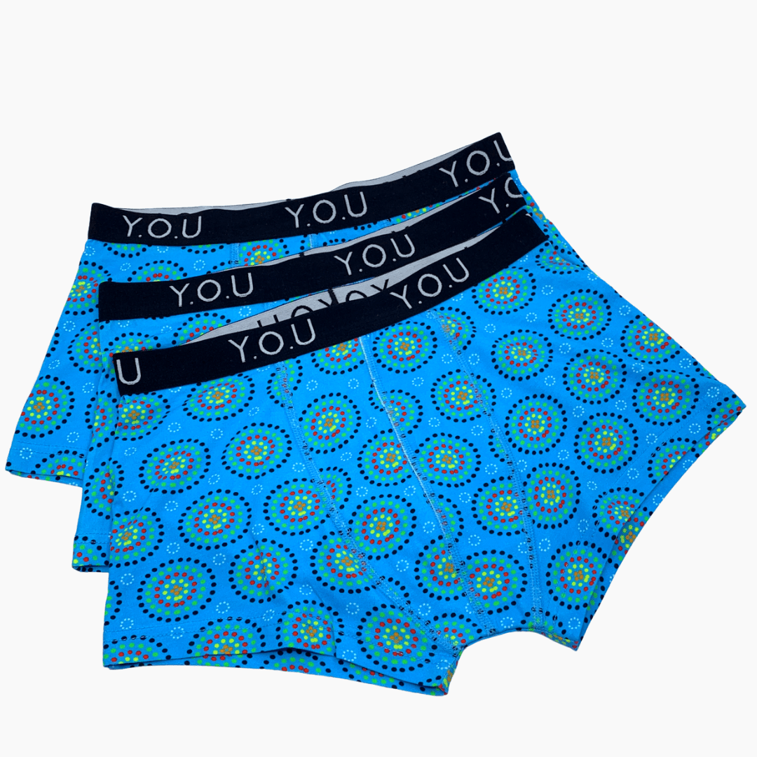 Men's Organic Cotton Mara Hipster Trunks - pack of 3 - Y.O.U underwear