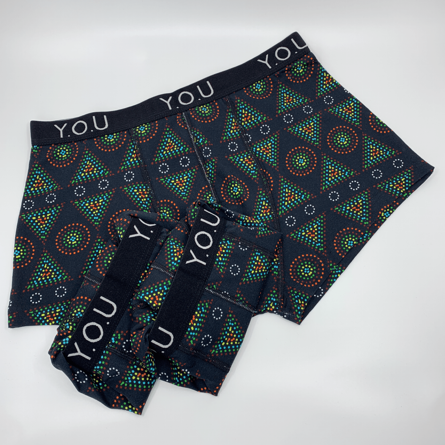 Men's Organic Cotton Mara Hipster Trunks - pack of 3 - Y.O.U underwear