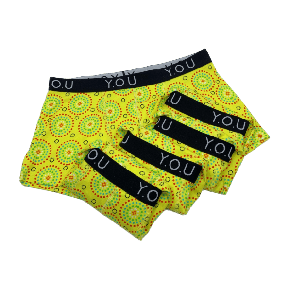 Men's Organic Cotton Mara Hipster Trunks - pack of 5 - Y.O.U underwear