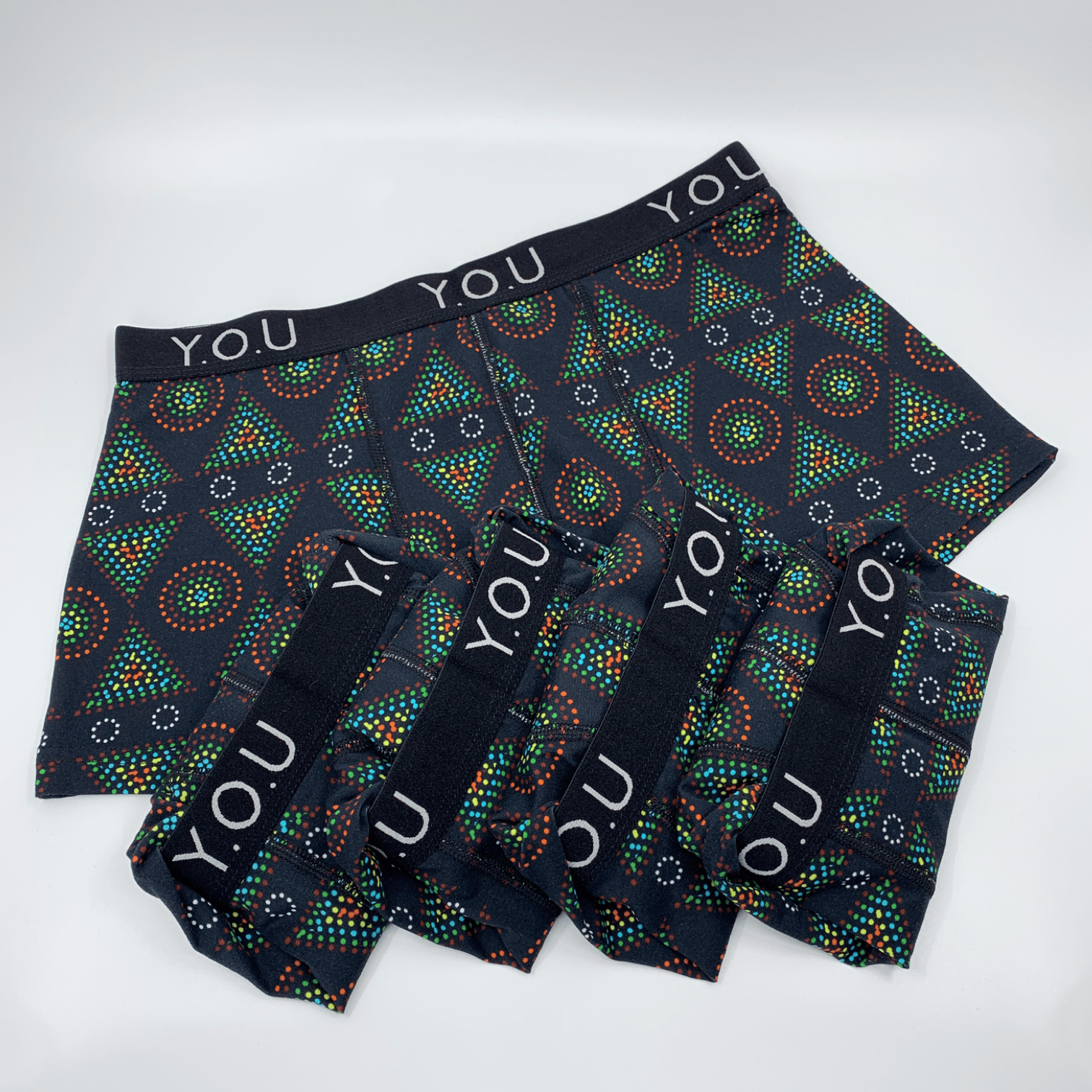 Men's Organic Cotton Mara Hipster Trunks - pack of 5 - Y.O.U underwear