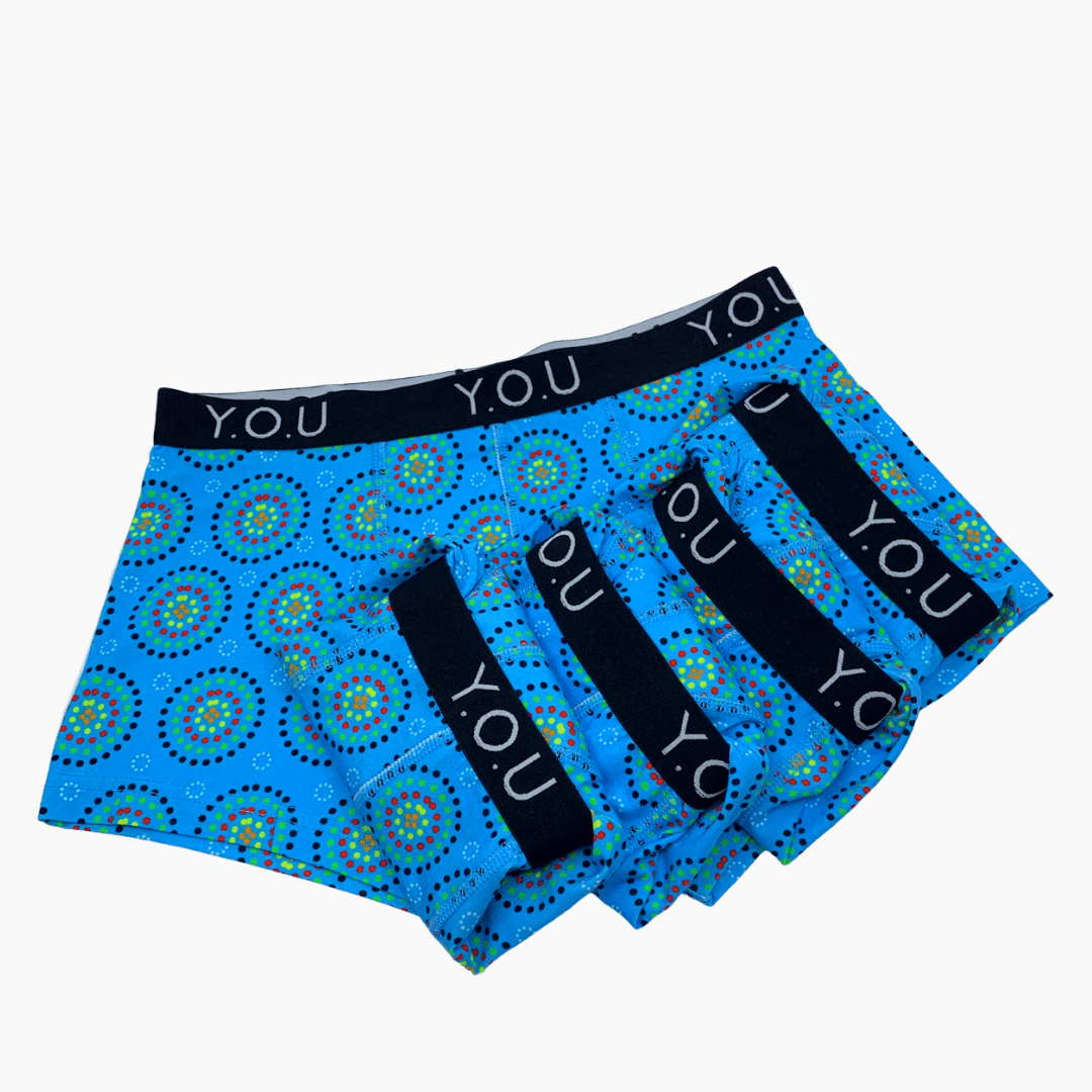 Men's Organic Cotton Mara Hipster Trunks - pack of 5 - Y.O.U underwear