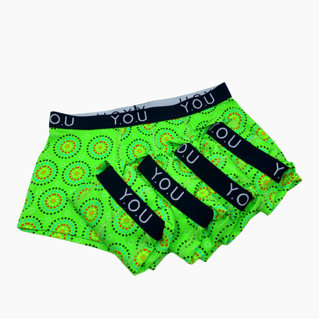 Men's Organic Cotton Mara Hipster Trunks - pack of 5 - Y.O.U underwear