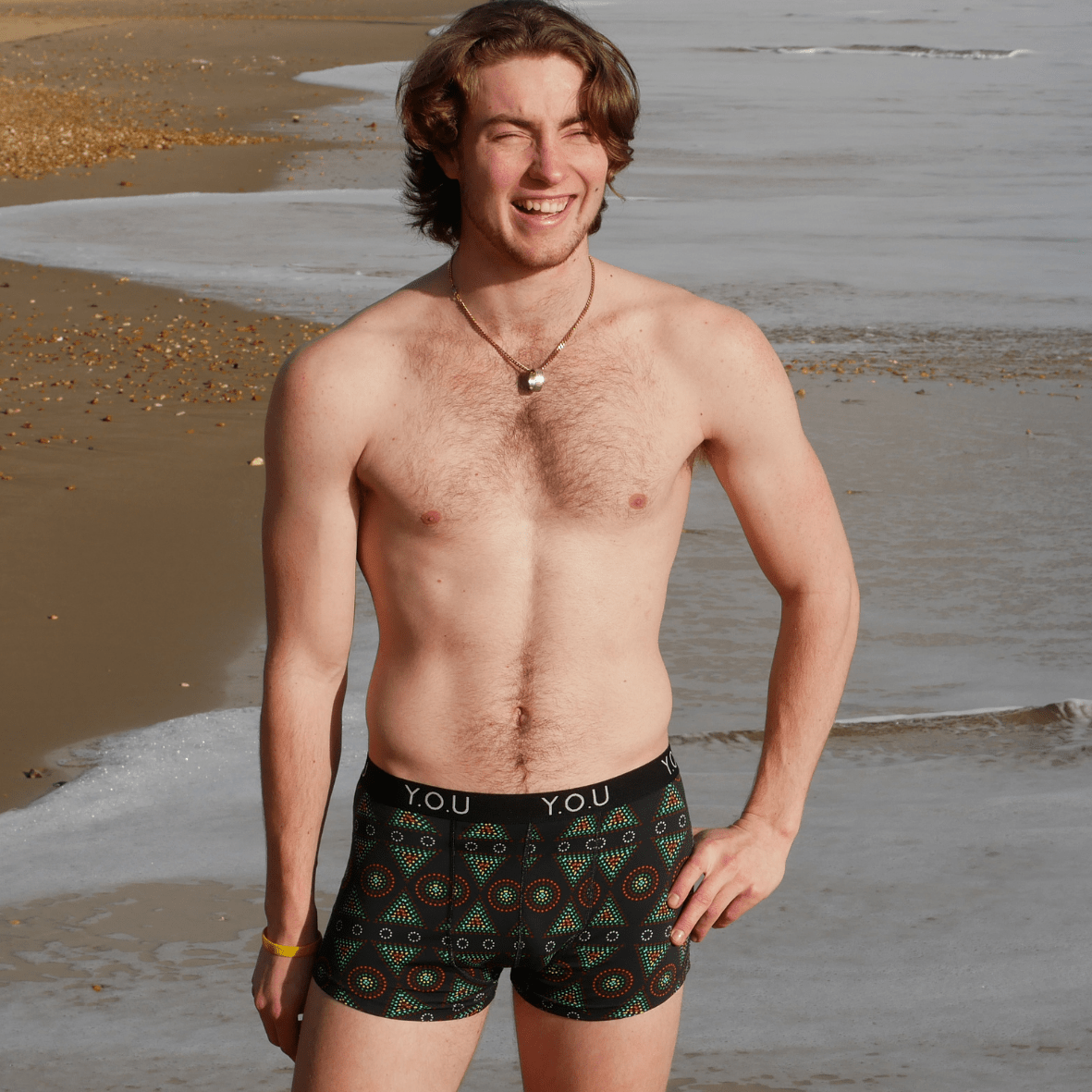 Men's Organic Cotton Mara Hipster Trunks - pack of 5 - Y.O.U underwear