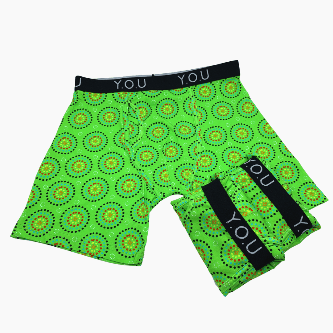 Men's Organic Cotton Mara Longer - Leg Trunks - pack of 3 - Y.O.U underwear