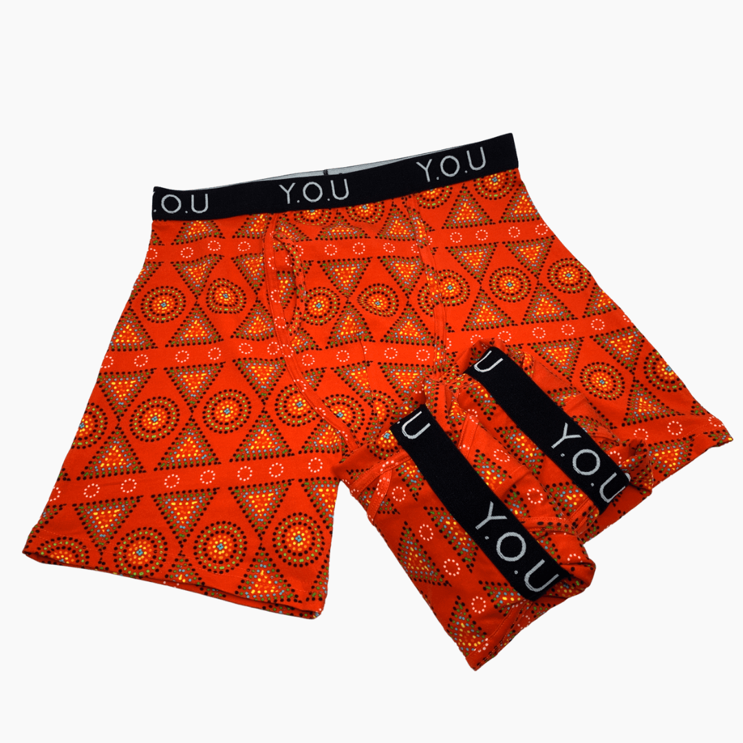 Men's Organic Cotton Mara Longer - Leg Trunks - pack of 3 - Y.O.U underwear