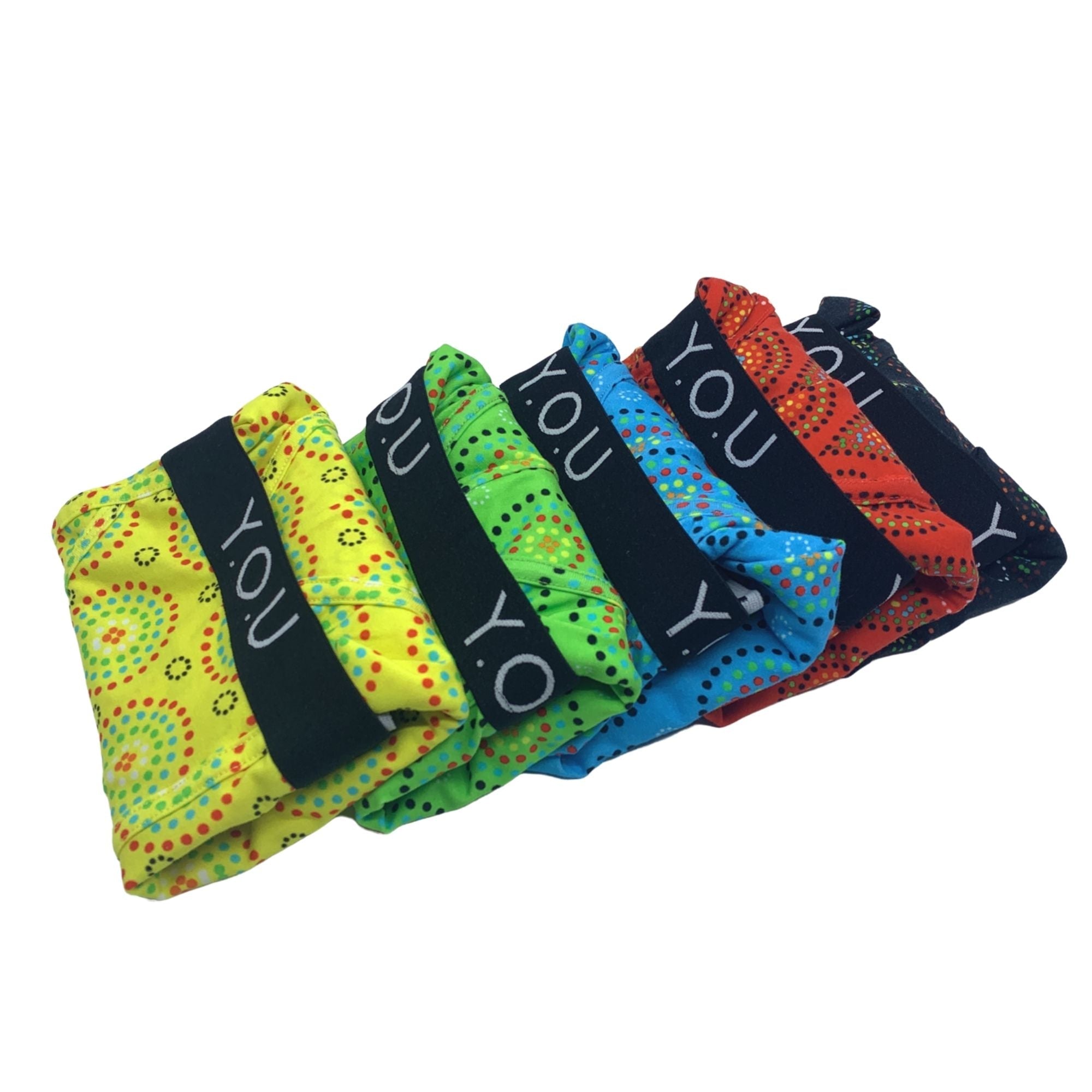 Men's Organic Cotton Mara Longer - Leg Trunks - pack of 5 - Y.O.U underwear