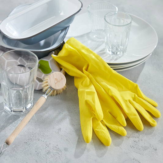 Natural Latex Rubber Gloves (various sizes)