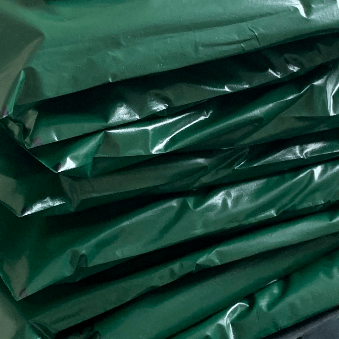 Recycled Plastic Earrings in Green and Cream - Yago Eco Jewellery - Y.O.U underwear