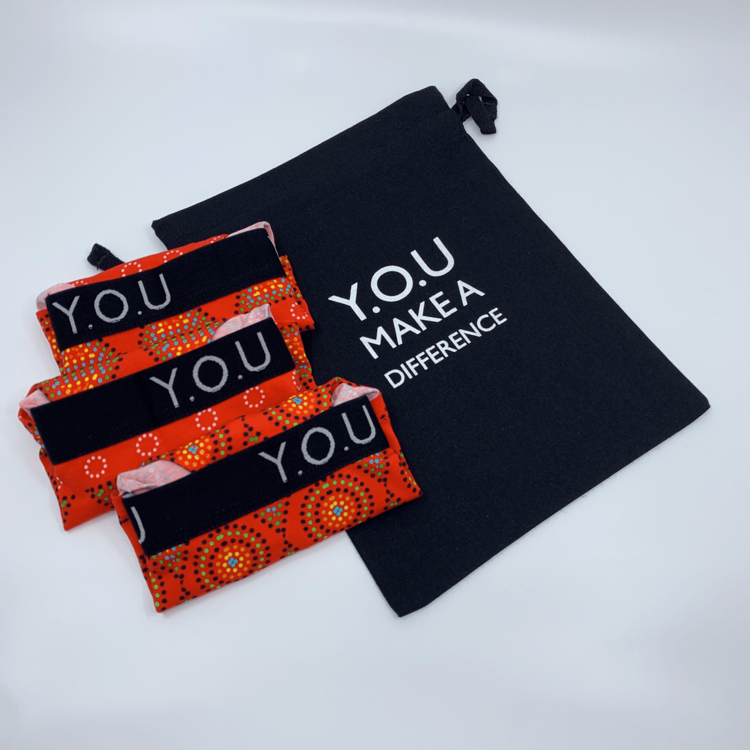 Women’s organic cotton boy shorts with Y.O.U elastic - Mara design - Pack of 3 - Y.O.U underwear