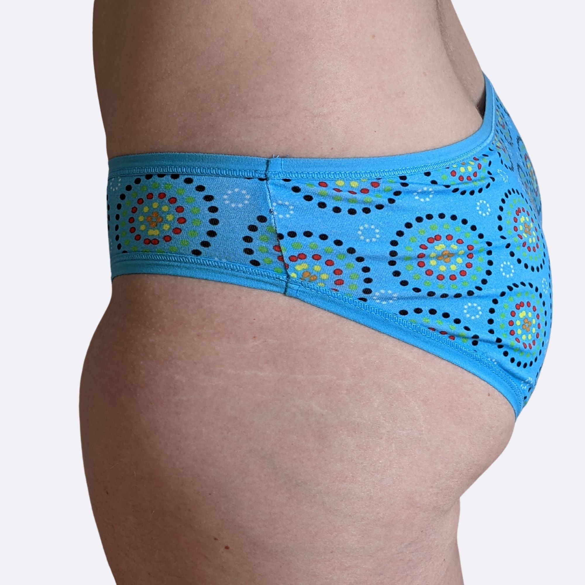 Women's organic cotton low - rise bikini bottoms - Mara design - Pack of 3 - Y.O.U underwear